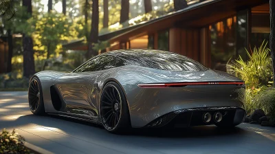 Luxury Electric Sedan Concept