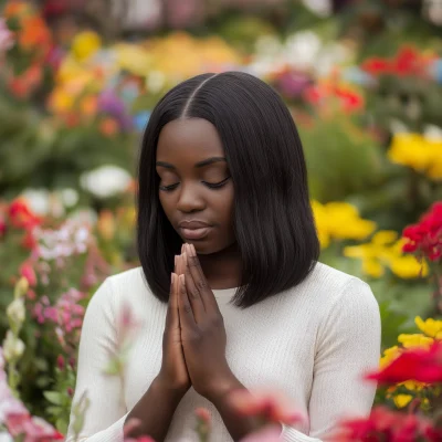 Woman in Prayer