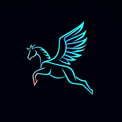 Abstract Pegasus Logo