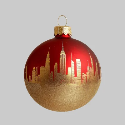 New York Skyline Ornament