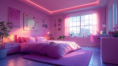 Cute Anime Girl’s Room