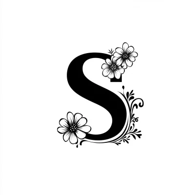 Simple Flower Shop Logo