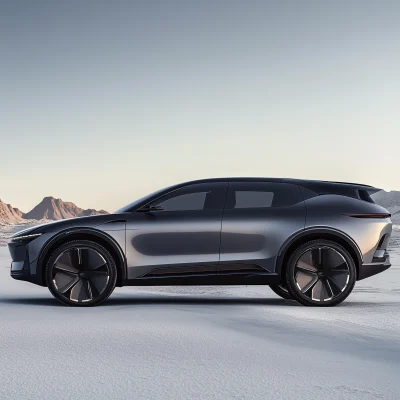 Concept EV SUV Side View