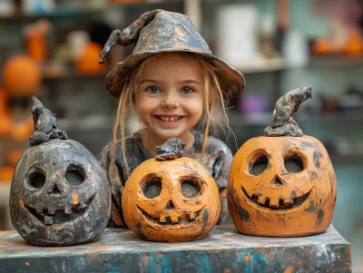 Halloween Clay Workshop for Kids