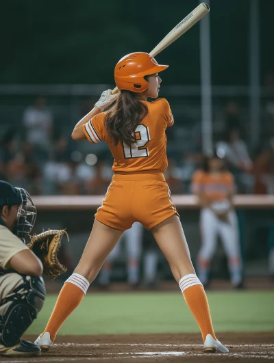 First Japanese Female Baseball Player