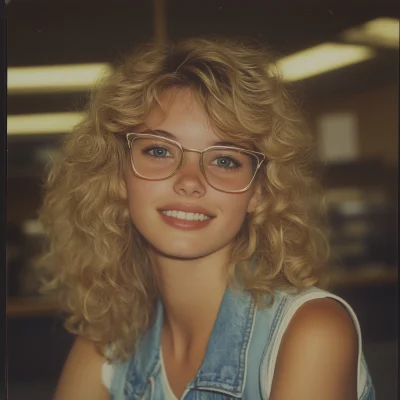 Vintage Cafeteria Smile