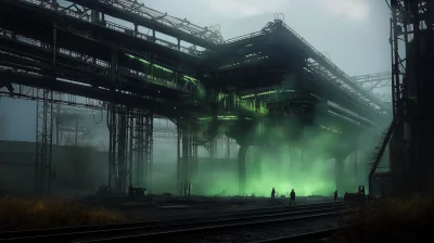 Industrial Machine Concept Art