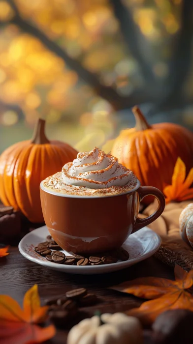 Autumn Pumpkin Coffee