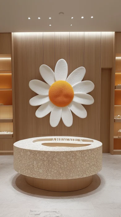 Daisy-Inspired Hermès Store