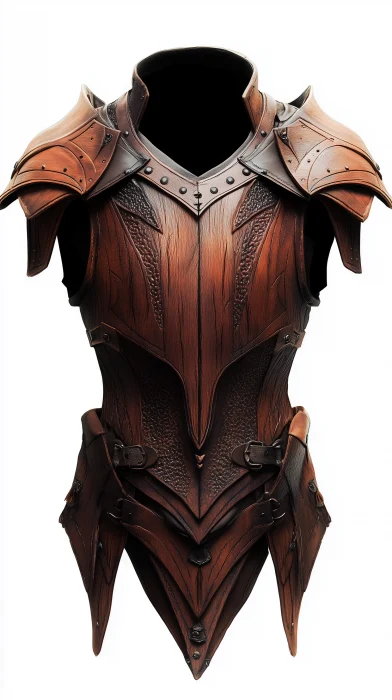 Empty Wooden Lorica Armor