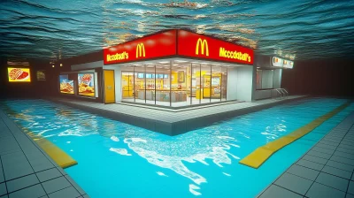 Underwater McDonald’s Store