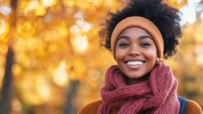 Autumn Park Portrait