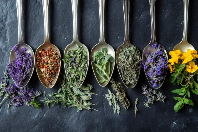 Herbs and Spoons