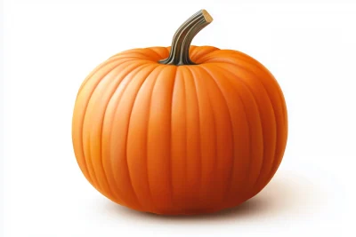 Vibrant Orange Pumpkin