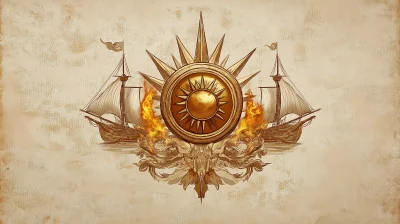 Golden Sun Coat of Arms