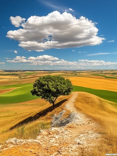 Álamos en Castilla