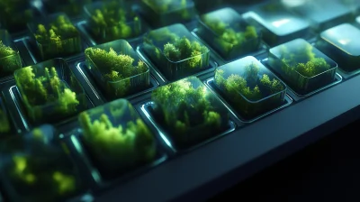 Keyboard Forest