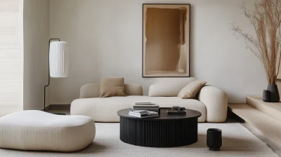 Modern Minimalist Living Room