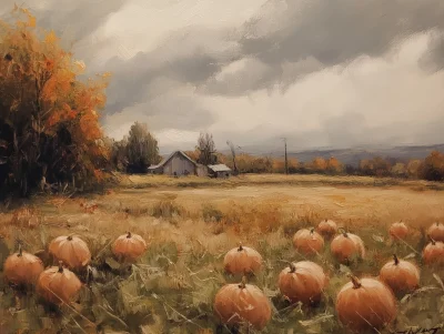 Pumpkin Patch Art