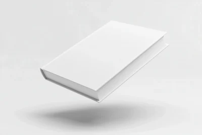 White Plain Book Cover Render