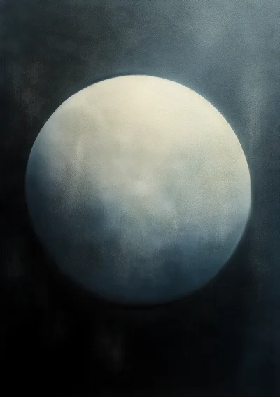 Enigmatic Pluto Painting