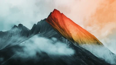 Summer Mountain Contrast