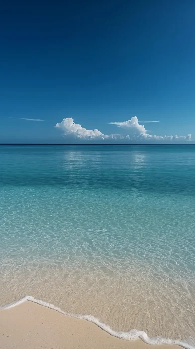 Serene Beach Landscape