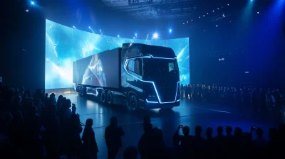 Futuristic Scania Truck Launch Event