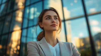 Successful Entrepreneur Woman Portrait