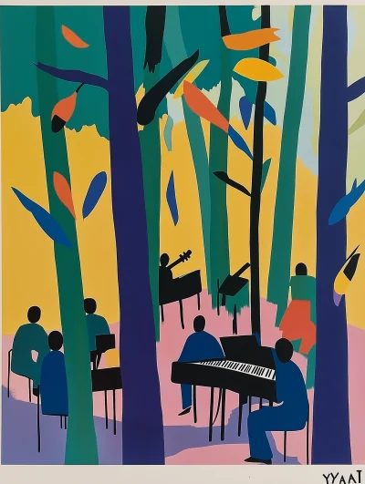 GUY YANAI full orchestra in the woods