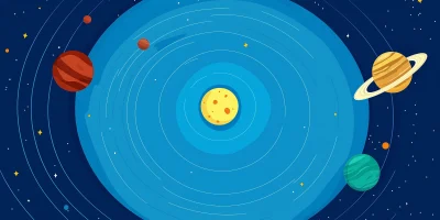 Solar System Illustration