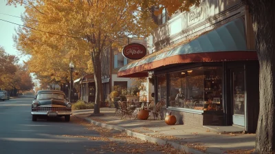 Autumn Main Street