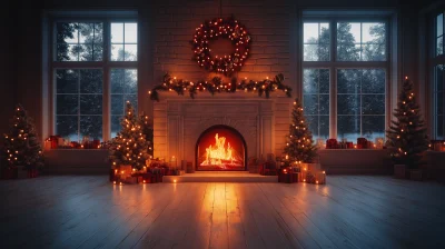 Festive Christmas Room Decor