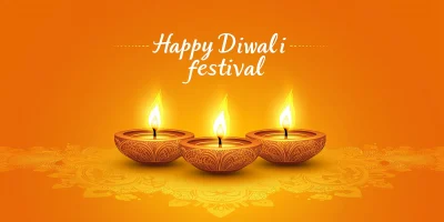 Diwali Celebration Vector Illustration