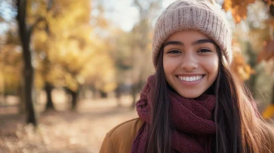 Autumn Park Portrait