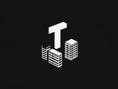 Architecture Logo with T