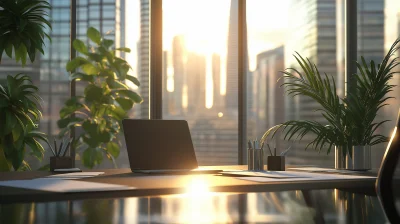 Modern Office Interior Animation