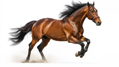 Powerful Bay Horse