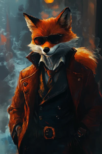 Hard Boiled Fox Detective