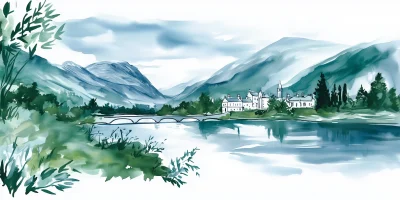 Scottish Landscapes Watercolor