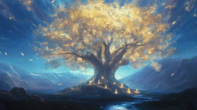 Otherworldly Tree of Sidrat al-Muntaha