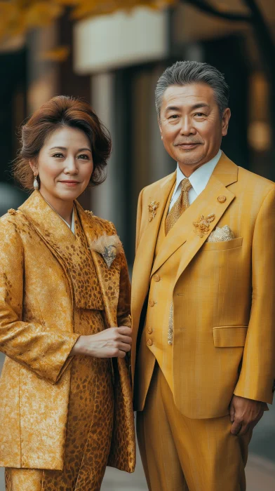 Stylish Japanese Couple