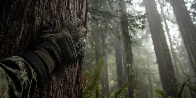 Hunter’s Glove in Redwood Forest