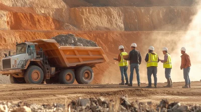 Sunrise at the Open Pit Mine