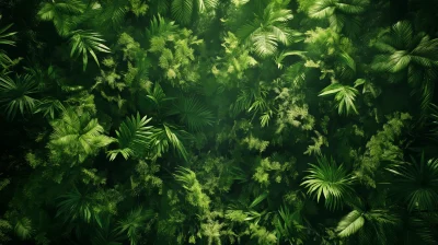 Dense Jungle Background