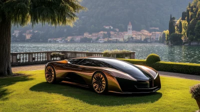 Luxury Sedan at Villa D’Este