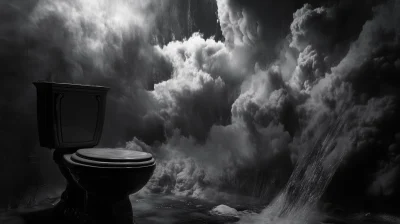 Fantasy Toilet in the Storm