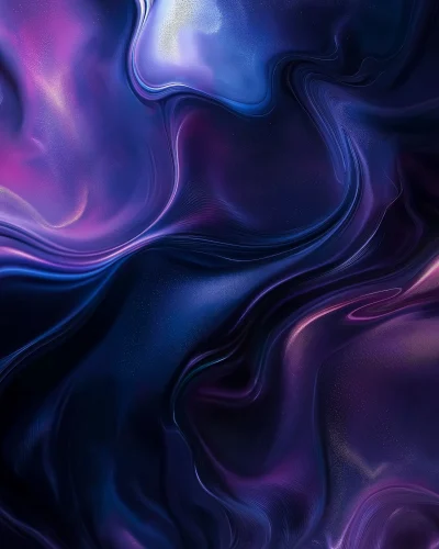 Swirling Dark Liquid Abstract Background