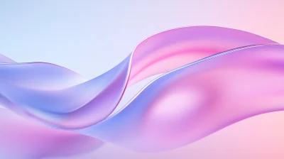 Smooth Curves on Gradient Background