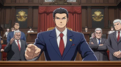 Phoenix Wright Ace Attorney World Level